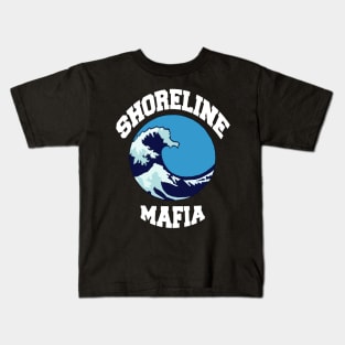 shoreline mafia v1 Kids T-Shirt